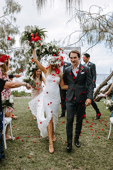noosa wedding ceremony photography