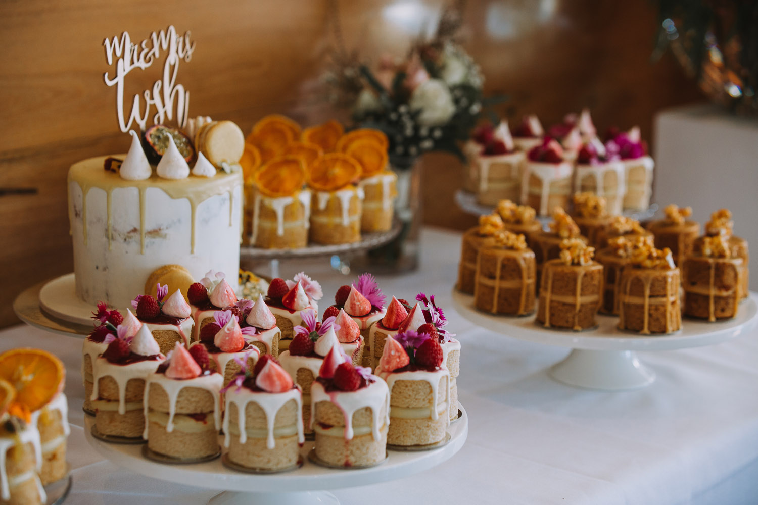 Noosa wedding photography of bride and grooms at Ricky's Restaurant by Noosa photographer