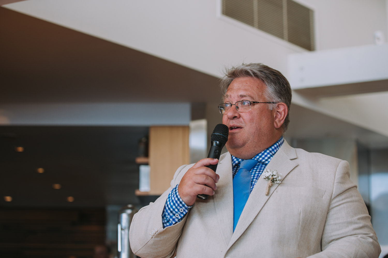 Noosa wedding photography of bride and grooms at Ricky's Restaurant by Noosa photographer
