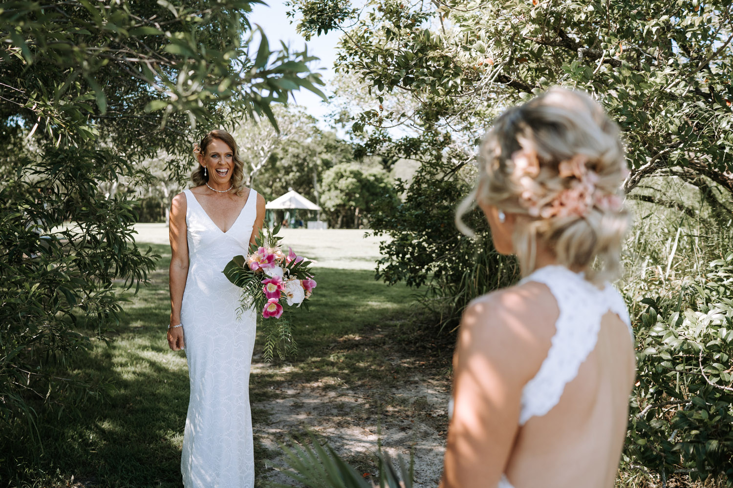 a celebration of Claire and Tamara's Noosa wedding on the Sunshine Coast