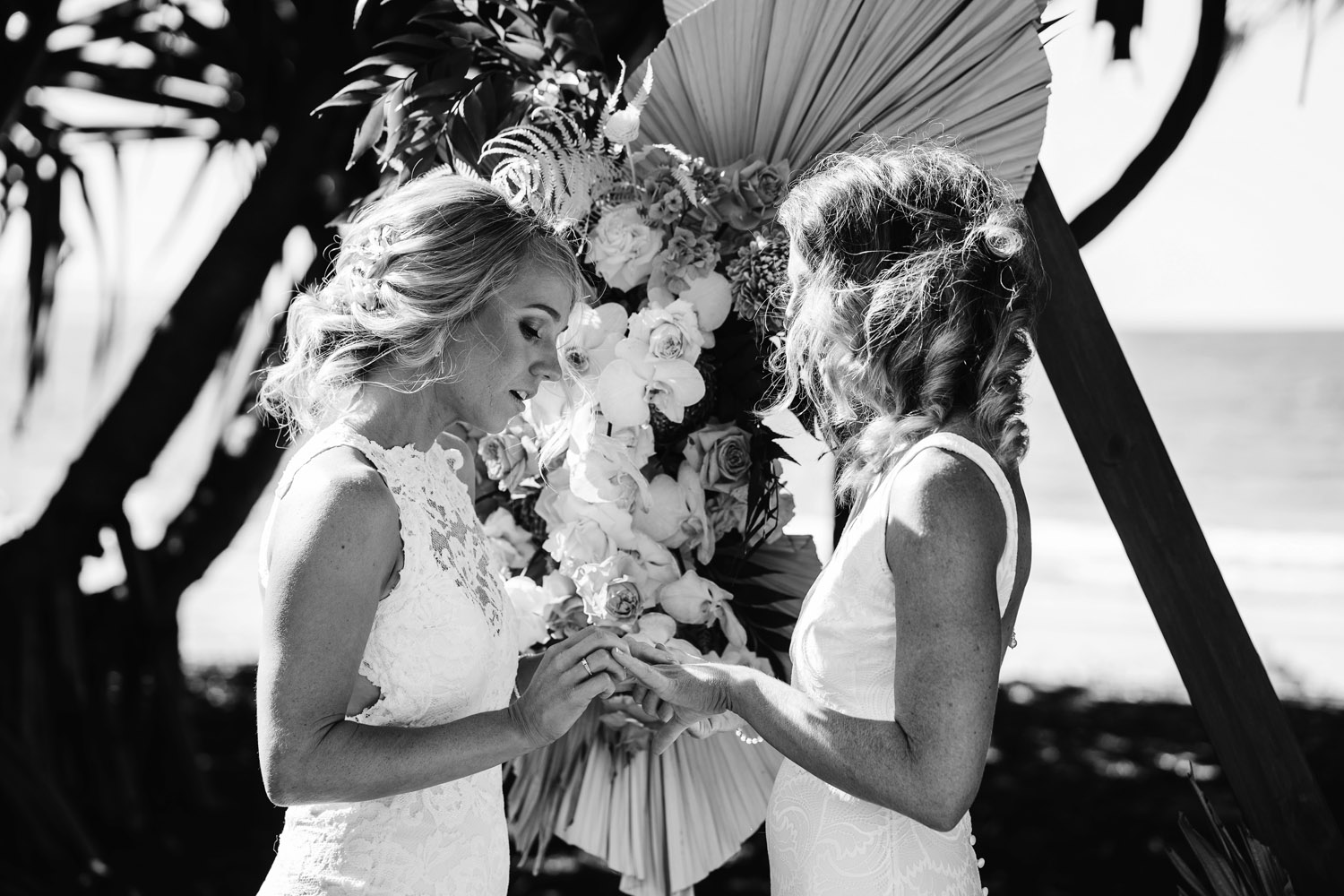 a celebration of Claire and Tamara's Noosa wedding on the Sunshine Coast