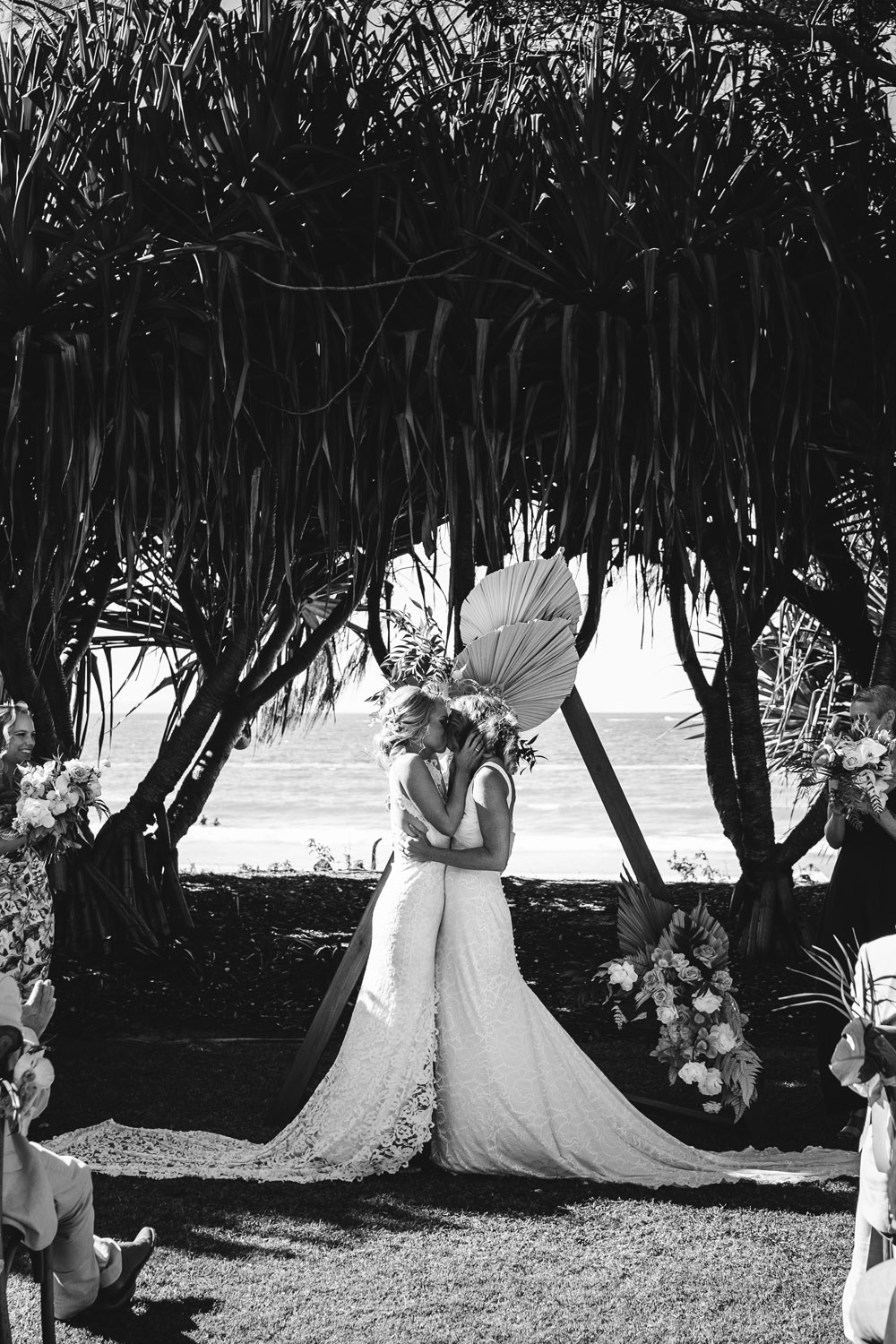 a celebration of Claire and Tamara's Noosa wedding on the Sunshine Coast