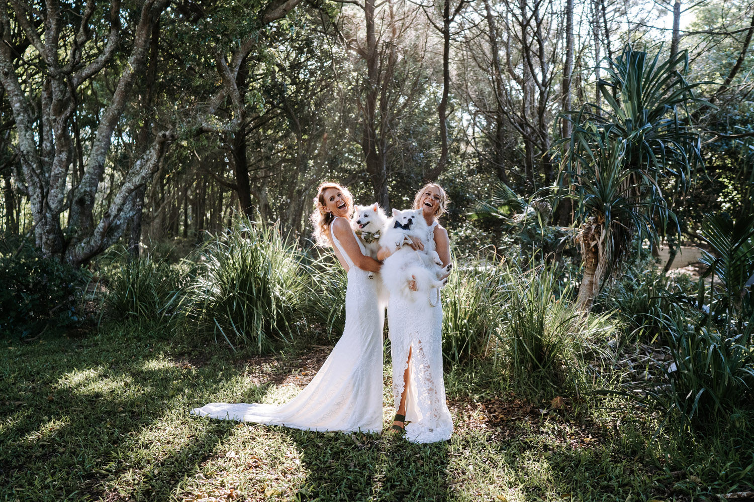 a celebration of Claire and Tamara's Noosa wedding on the Sunshine Coast
