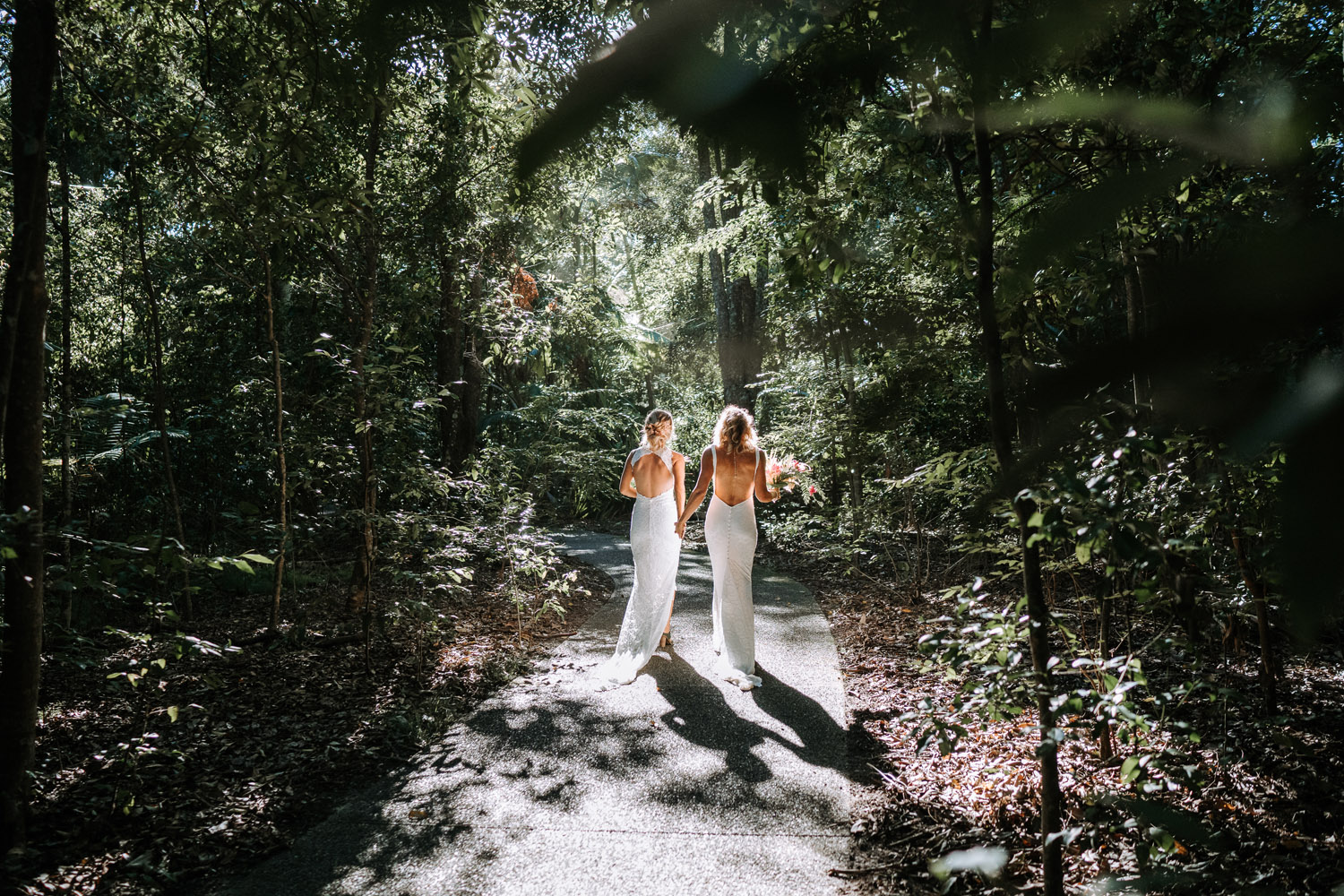 a celebration of Claire and Tamara's Noosa wedding on the Sunshine Coast