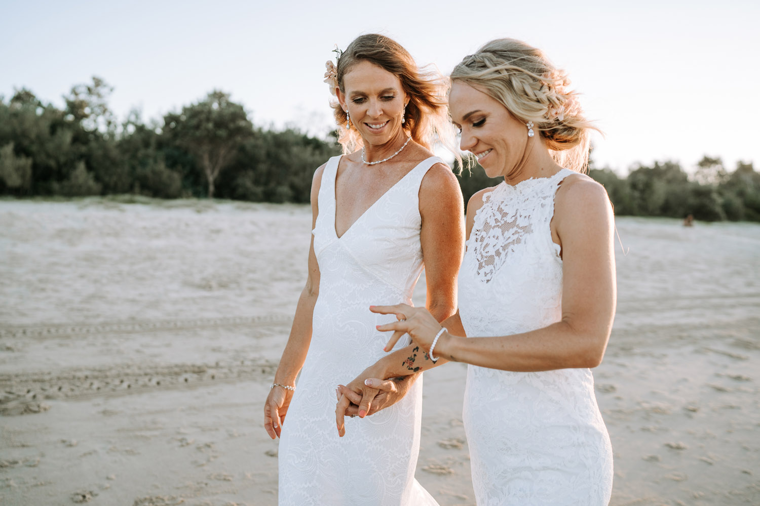 a celebration of Claire and Tamara's Noosa wedding on the Sunshine Coast