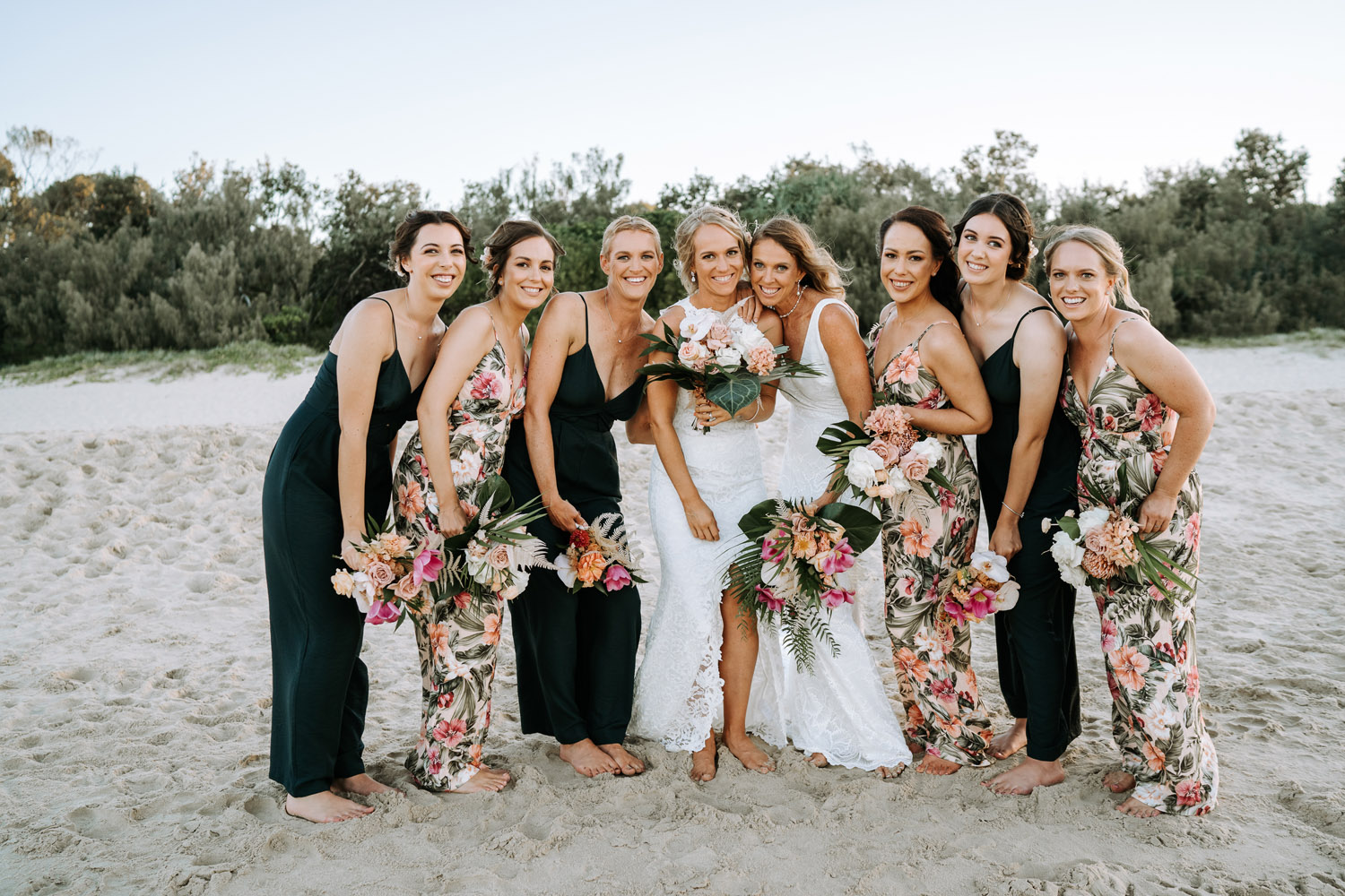 a celebration of Claire and Tamara's Noosa wedding on the Sunshine Coast