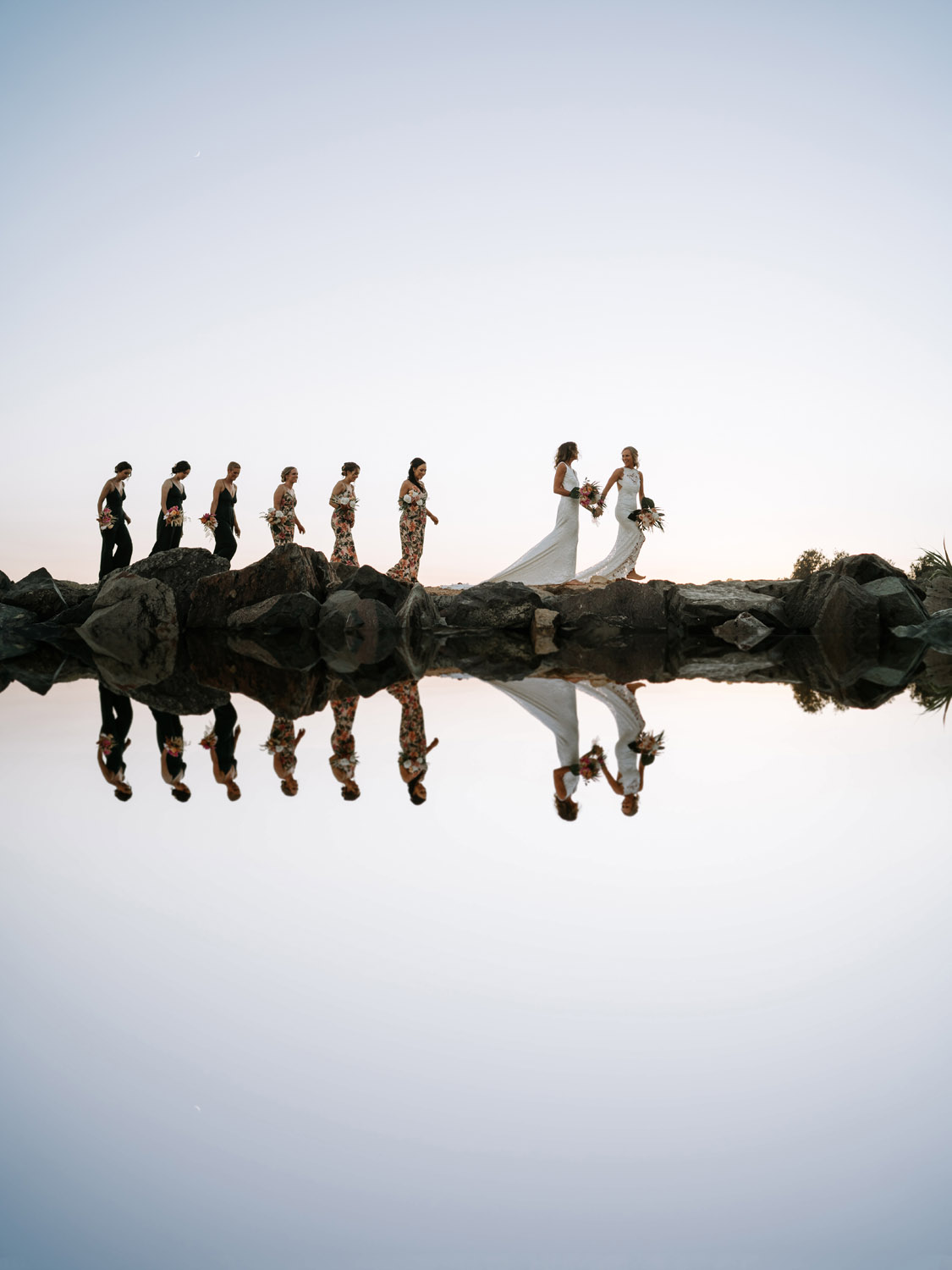 a celebration of Claire and Tamara's Noosa wedding on the Sunshine Coast